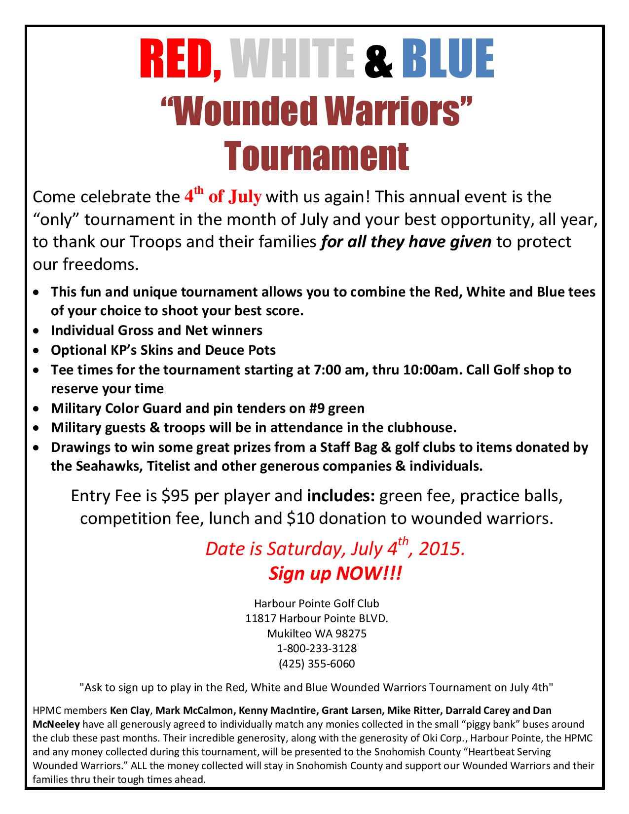 Wounded Warriors Tournament Flyerpage001 Heartbeat